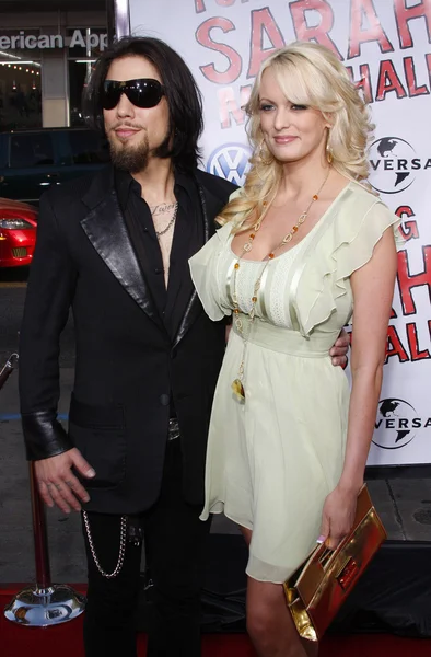 Dave Navarro and Stormy Daniels — Stock Photo, Image