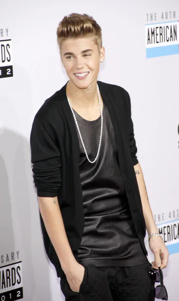 Cantor Justin Bieber — Fotografia de Stock