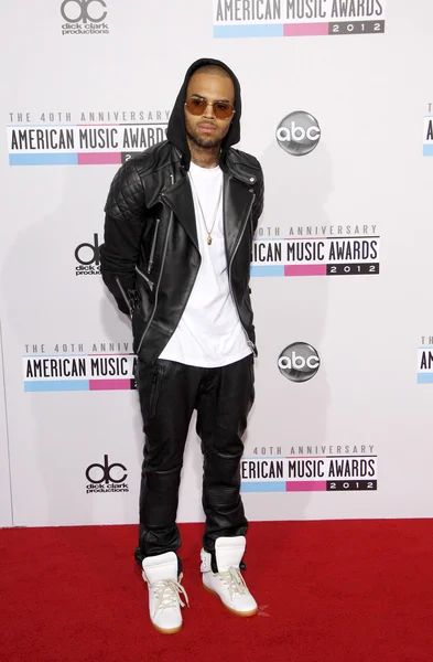 Sångaren Chris Brown — Stockfoto
