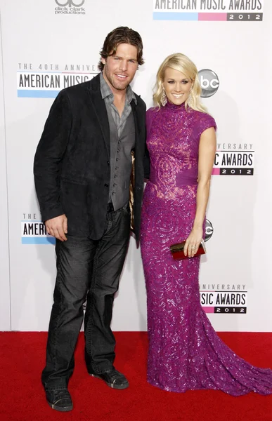 Carrie Underwood and Mike Fisher — Stock Photo, Image