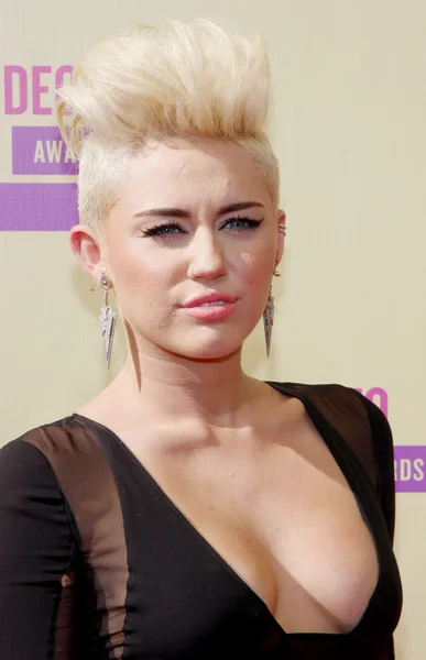 Cantante Miley Cyrus — Foto de Stock