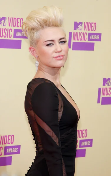 Zpěvačka Miley Cyrus — Stock fotografie