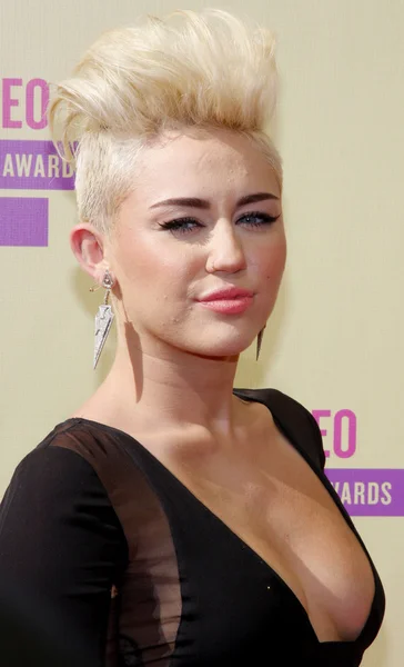 Singer Miley Cyrus — Stock Photo, Image