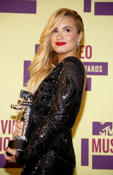 Лос Анджелес Каліфорнія Сша Вересня 2012 Співачка Demi Lovato 2012 — стокове фото