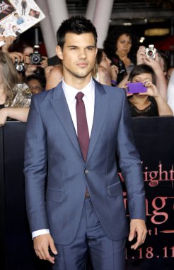 Aktör Taylor Lautner