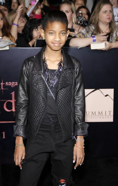 Piosenkarka Willow Smith — Zdjęcie stockowe