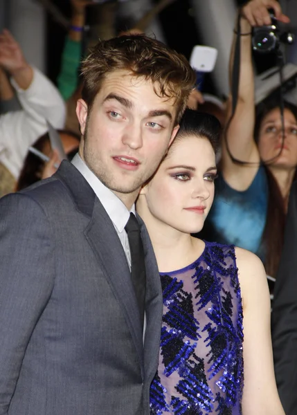 Robert Pattinson e Kristen Stewart — Foto Stock