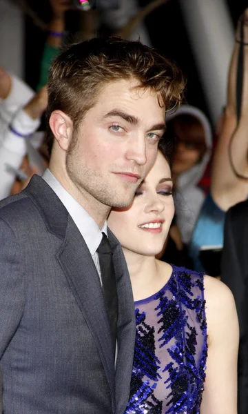 Robert pattinson i kristen stewart — Zdjęcie stockowe