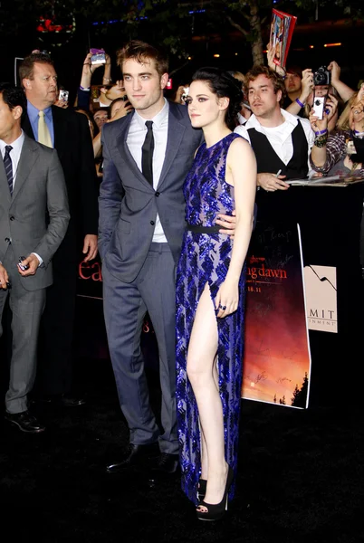 Robert Pattinson y Kristen Stewart — Foto de Stock