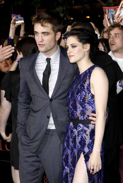 Robert Pattinson e Kristen Stewart — Fotografia de Stock