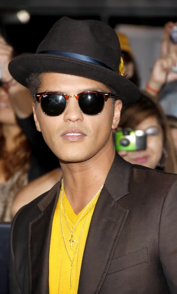 Musician Bruno Mars — Stock Photo, Image