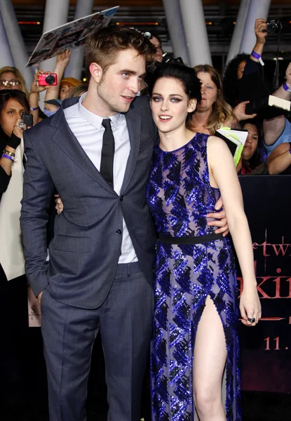 Robert Pattinson y Kristen Stewart — Foto de Stock