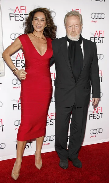 Hollywood Noviembre 2015 Giannina Facio Ridley Scott Afi Fest 2015 — Foto de Stock