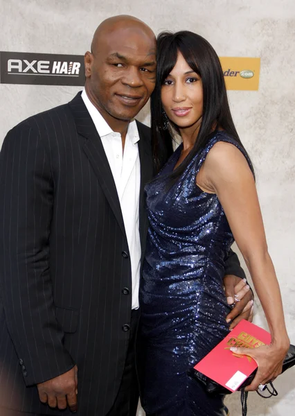 Майк Тайсон и Лакиха Спайсер Стоковое Изображение