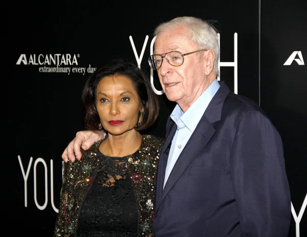 Shakira Caine y Michael Caine — Foto de Stock