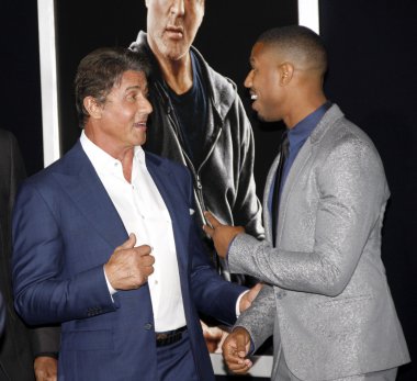 Sylvester Stallone ve Michael B. Jordan