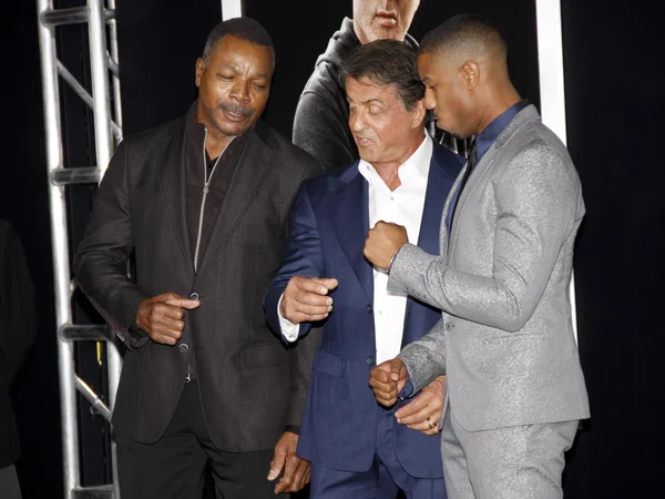 Sylvester Stallone and Carl Weathers — Stock Fotó