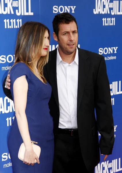 Adam Sandler och Jackie Sandler — Stockfoto