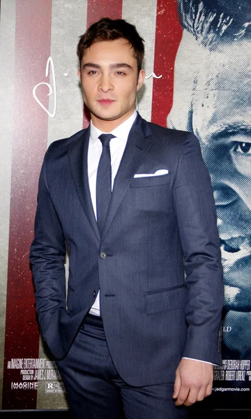 Schauspieler ed westwick — Stockfoto