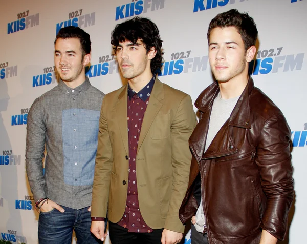 Kevin Jonas, Joe Jonas and Nick Jonas — Stock Photo, Image