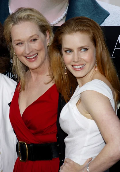 Meryl streep och amy adams — Stockfoto