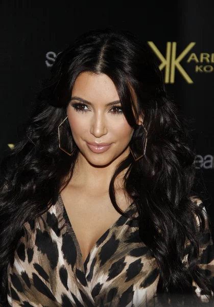 Personalidad de TV Kim Kardashian — Foto de Stock