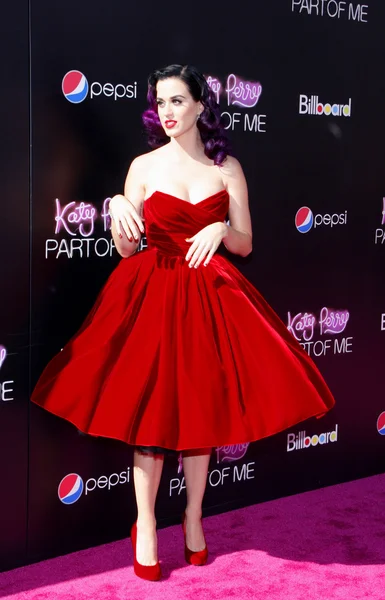 Şarkıcı Katy Perry — Stok fotoğraf