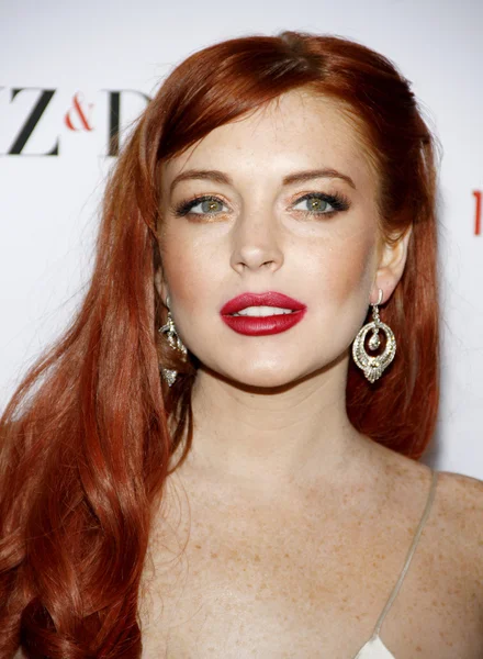 Actress Lindsay Lohan — Stock Photo, Image
