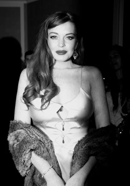 Színésznő Lindsay Lohan — Stock Fotó
