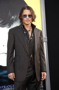 Actor Johnny Depp clipart