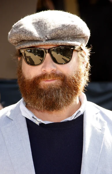 Schauspieler zach galifianakis — Stockfoto