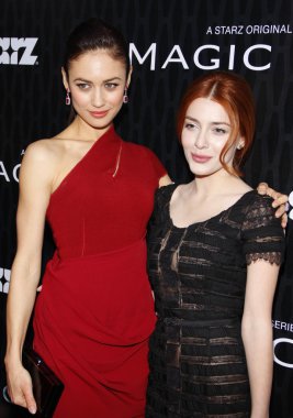 Olga Kurylenko and Elena Satine