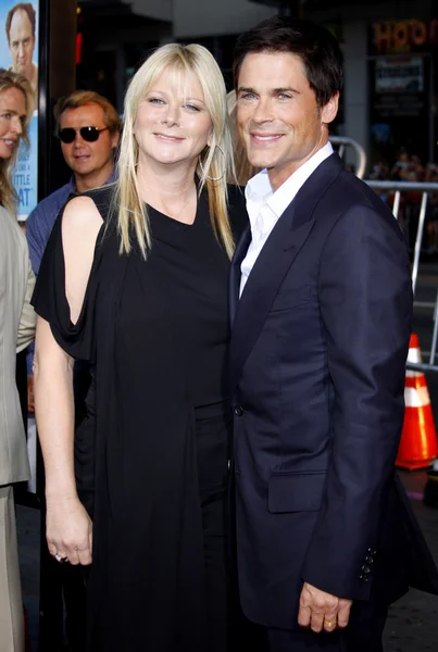 Rob Lowe and Sheryl Berkoff — Stock fotografie