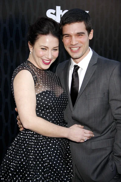 Lynn Collins and Steven Strait — Stock Photo, Image