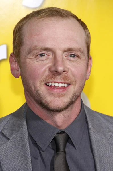 El actor Simon Pegg — Foto de Stock