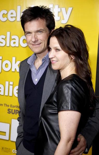 Jason Bateman e Amanda Anka — Foto Stock