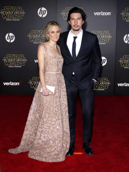 Adam Driver y Joanne Tucker — Foto de Stock