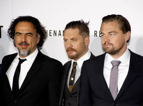 Leonardo dicaprio und tom hardy — Stockfoto