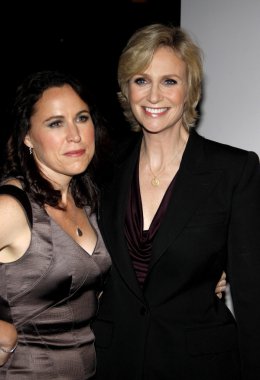 Jane Lynch and Lara Embry