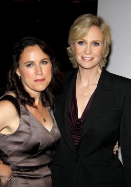 Jane Lynch and Lara Embry