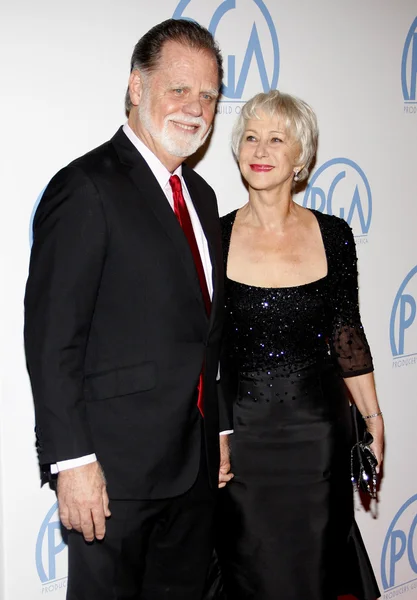 Helen mirren a taylor hackford — Stock fotografie