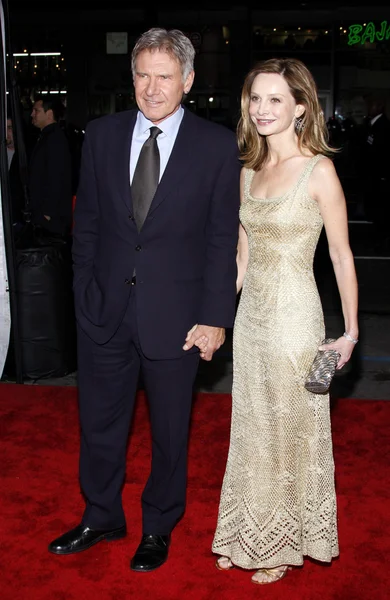 Calista Flockhart y Harrison Ford — Foto de Stock