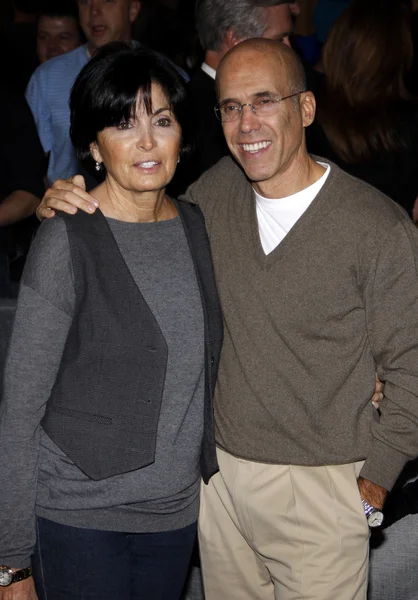 Jeffrey Katzenberg y Marilyn Katzenberg — Foto de Stock