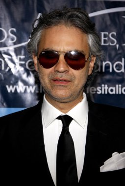 Singer Andrea Bocelli