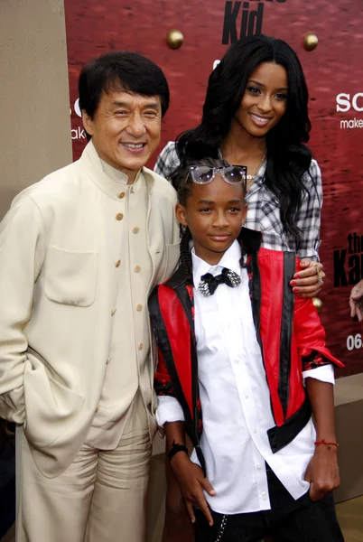 Westwood États Unis Juin 2010 Jackie Chan Jaden Smith Première — Photo