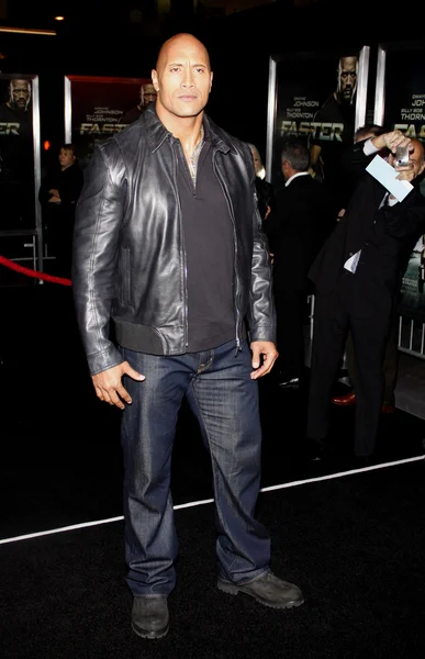 Actor Dwayne Johnson — Foto de Stock