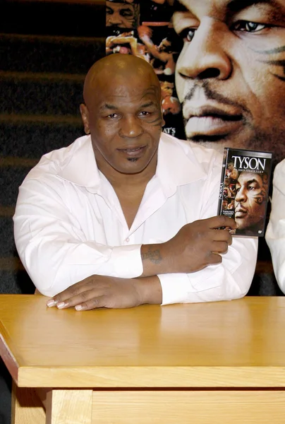 Hollywood Agosto 2009 Atleta Mike Tyson Promueve Blu Ray Dvd — Foto de Stock