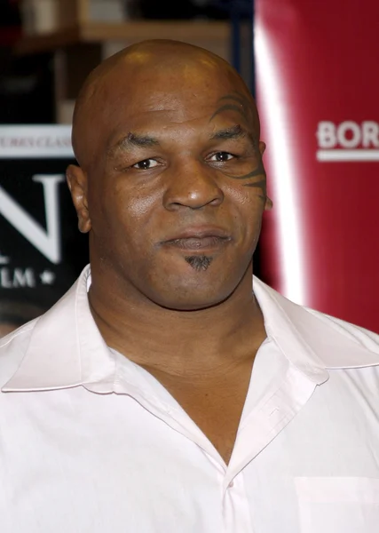 Hollywood Usa August 2009 Athlet Mike Tyson Wirbt Für Die — Stockfoto