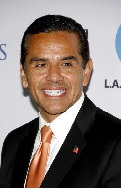 El alcalde Antonio Villaraigosa — Foto de Stock