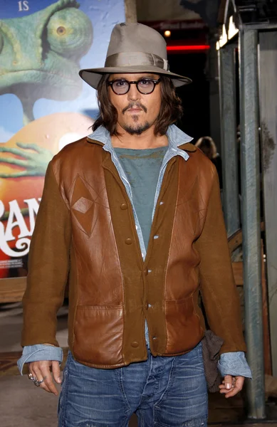 El actor Johnny Depp — Foto de Stock